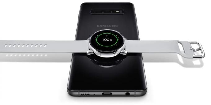 Galaxy Tonton Aktif: smartwatch dengan dukungan pengisian nirkabel