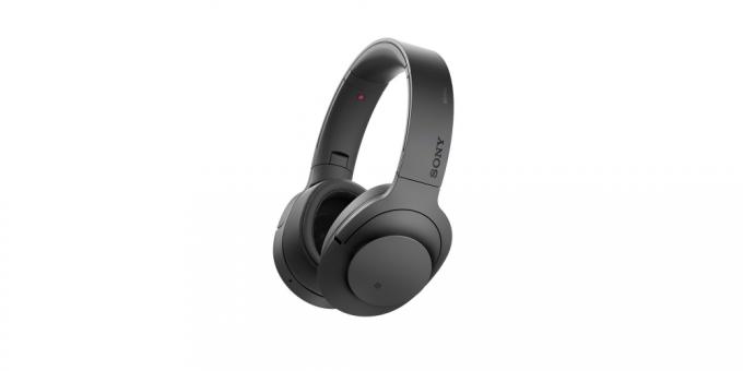 baik headphone nirkabel: headphone fitur active noise cancellation Sony MDR100ABNB