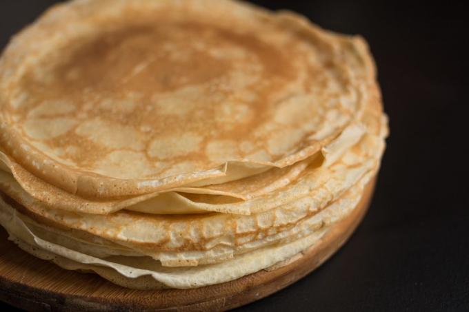 French pancake: pancake