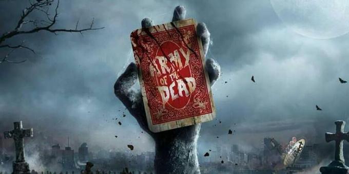 Poster horor film 2020 "The Army of the Dead"