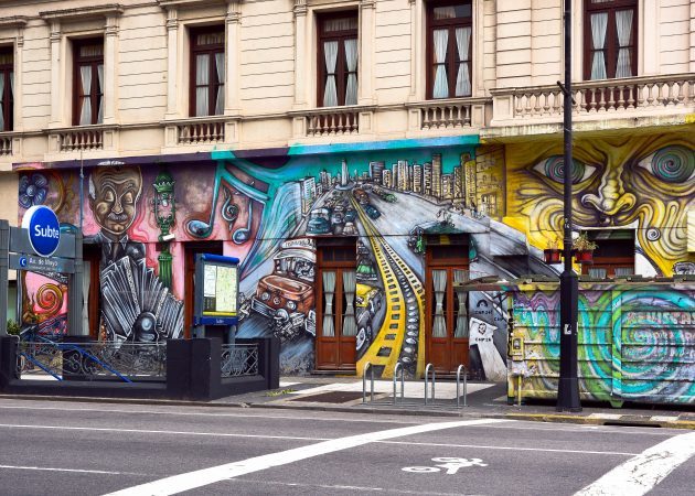 Kunjungan Argentina: graffiti
