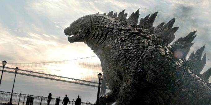 Ditembak dari film "Godzilla"