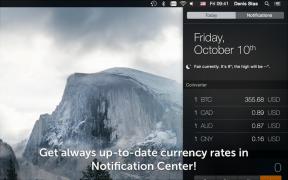 10 widget terbaik untuk bar pemberitahuan OS X Yosemite