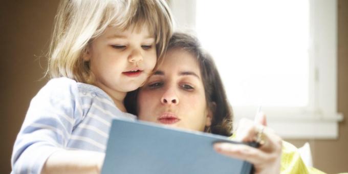 komunikasi dengan anak Anda: membaca