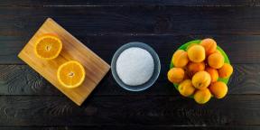 Sebuah resep yang sangat sederhana untuk selai dari aprikot dan jeruk