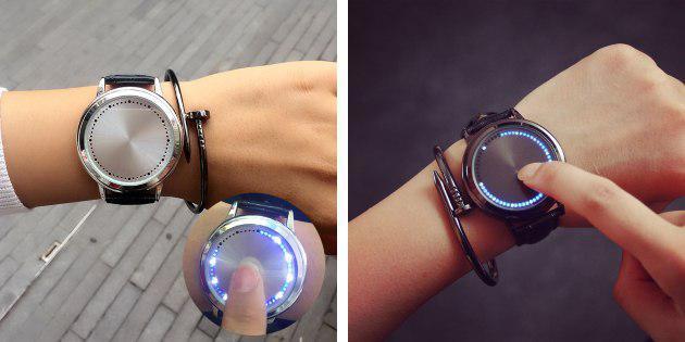 Jam tangan dengan LED