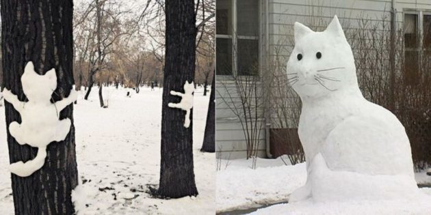 Angka salju: Cat