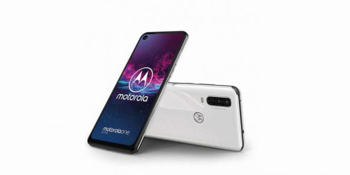 Putih Motorola Satu Aksi