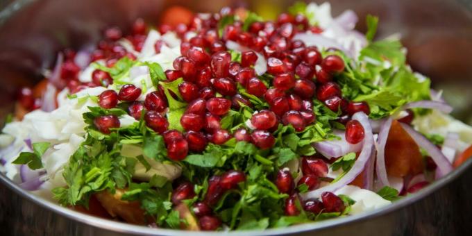 Delima dan Salad Tomat: Resep Sederhana
