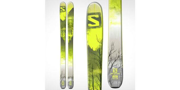 Bagaimana memilih ski: Ski Freeride Salomon