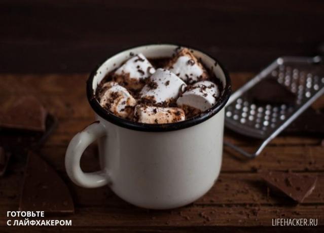 Resep: Sempurna Hot Chocolate - add marshmallow