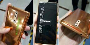 Jaringan memiliki foto dari emas-tembaga Nokia 8