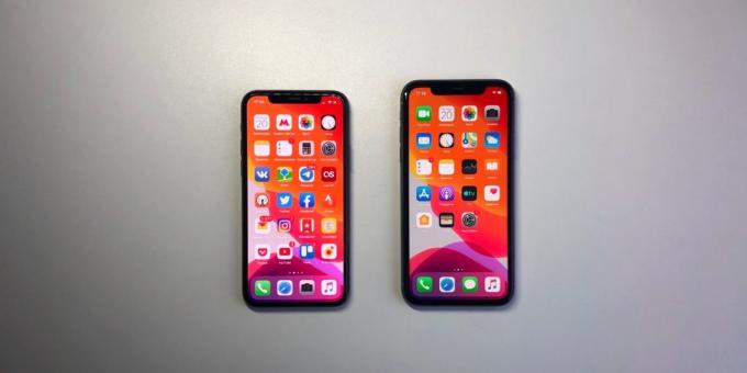 11 iPhone kiri Pro, benar - iPhone 11