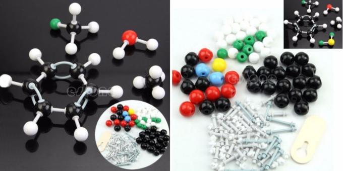 Produk untuk murid dan siswa dengan AliExpress: Set pemodelan molekul