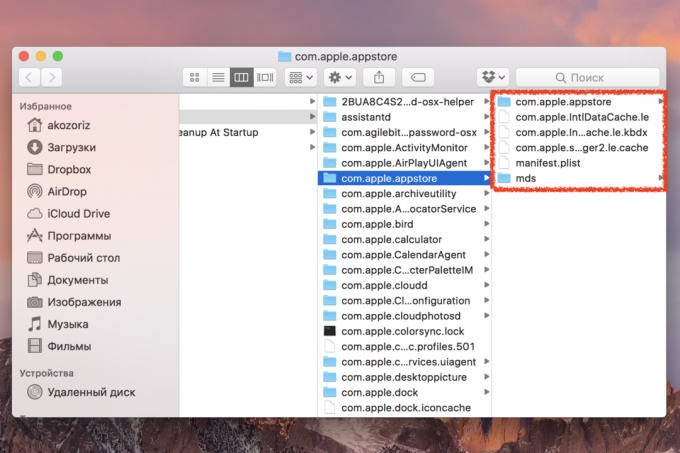 Cara menghapus cache Mac App Store