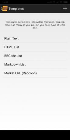 Android-backup aplikasi: Daftar My Apps
