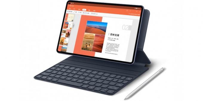 Huawei mengumumkan MatePad Pro - tablet pertama di dunia dengan sebuah lubang di layar