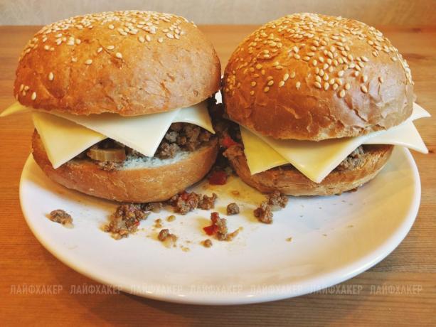 joe ceroboh: Dua Burger