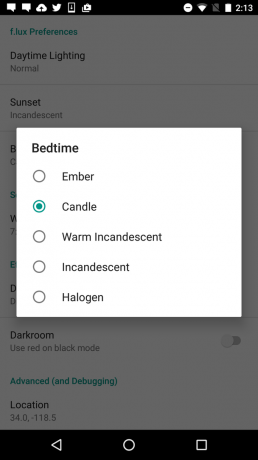 tidur F.lux Android