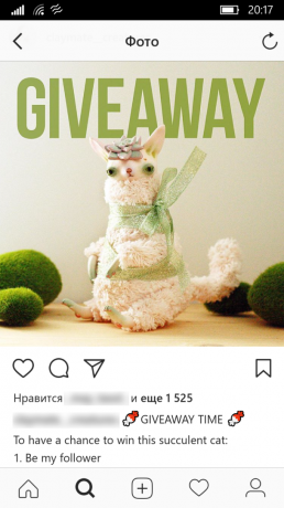 Bisnis di Instagram: gift