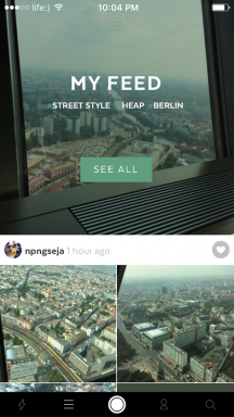 Heap untuk iOS - Share pengalaman dengan menggabungkan foto, video, teks dan file audio