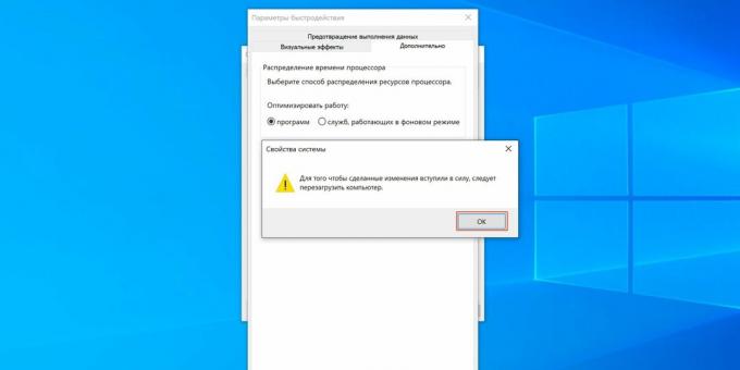 Cara mengkonfigurasi file swap Windows 10: restart komputer Anda