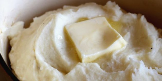 Resep kentang tumbuk: Butter harus hangat