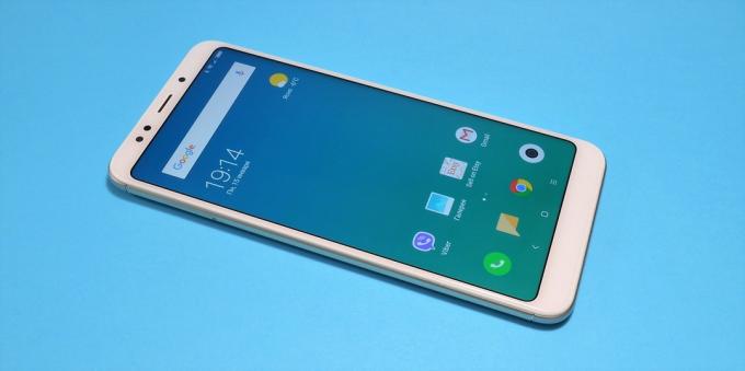 Xiaomi redmi 5 Ditambah: sisi depan