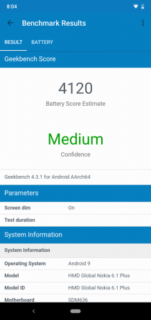 Tinjau dari Nokia 6.1 Ditambah: Battery Test