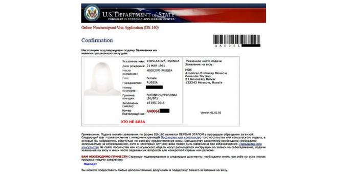 Visa ke Amerika Serikat: Cara mengisi aplikasi pada formulir DS-160
