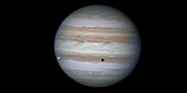 langit berbintang: Jupiter