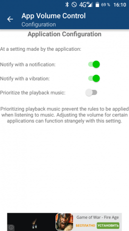 App Volume Control: pengaturan kustom suara pemberitahuan di Android