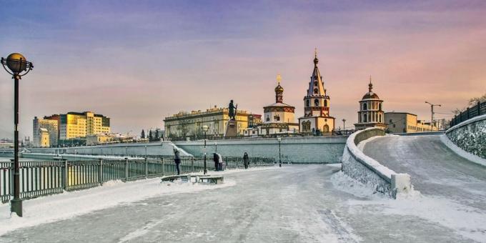 Dimana untuk merayakan Tahun Baru: Irkutsk, Rusia