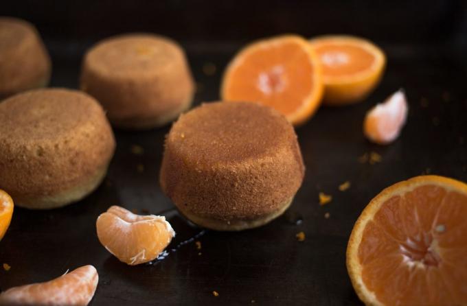 Muffin Tangerine: tangerine dan Muffin