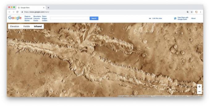 google Mars