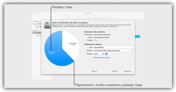 Cara partisi disk di MacOS: Pengaturan