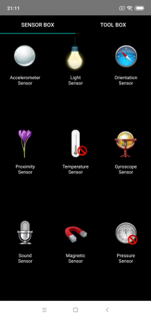 Ikhtisar Xiaomi Mi 8 Lite: Sensor