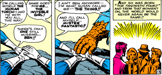 Menjadi Fantastic Four Stan Lee