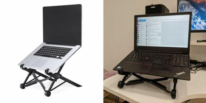 Dudukan laptop tinggi dengan AliExpress
