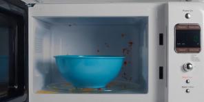 6 cara untuk cepat membersihkan microwave