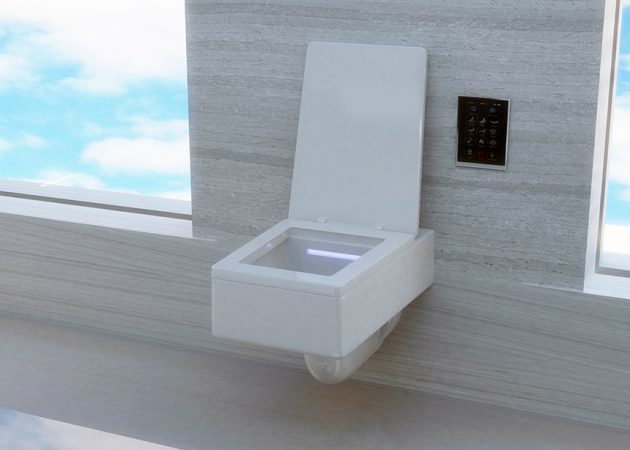 Kamar mandi masa depan kamar mandi: toilet pintar