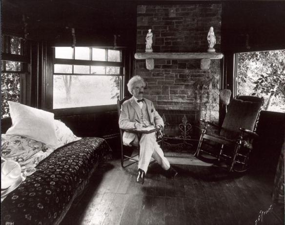 Mark Twain, penulis dan wartawan Amerika