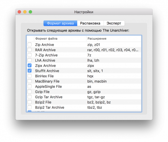 Program gratis untuk Mac: The Unarchiver 
