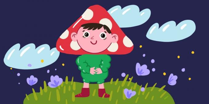 tentang tanaman dan teka-teki jamur untuk anak-anak 6 tahun