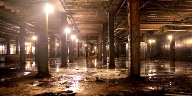 Bagaimana taman bawah tanah pertama di dunia: depot trem ditinggalkan