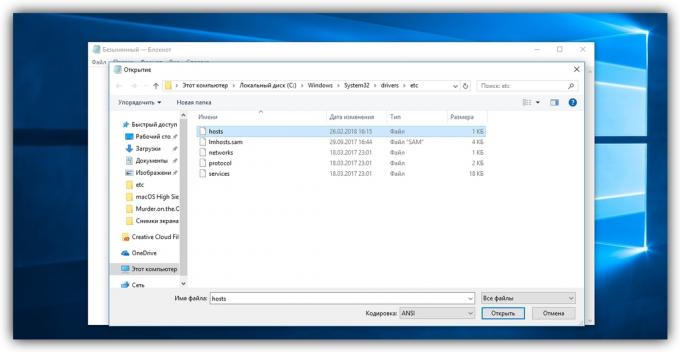 Cara memblokir situs di Windows menggunakan host file