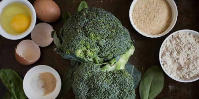 irisan daging dengan brokoli: Bahan