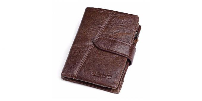 Pria dompet terbuat dari kulit asli