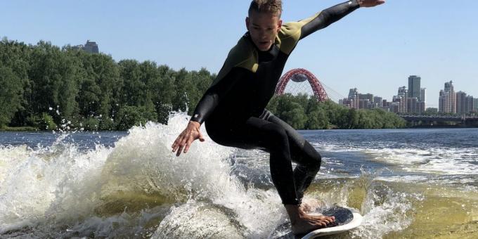 Dmitry Dumik: Surfing - olahraga klasik bagi saya, tubuh dan jiwa koneksi