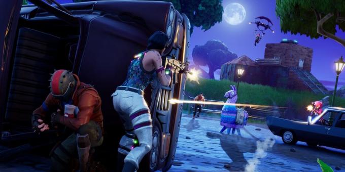 "Battle Royale" - sebuah permainan Fortnite